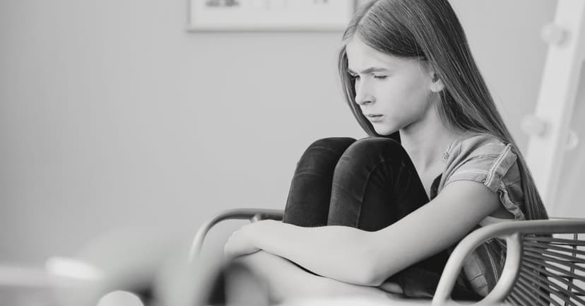 Child struggling with writing